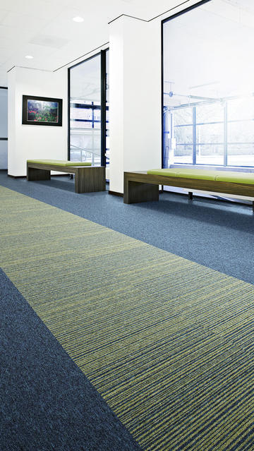 DESSO Essence Stripe carpet tiles: Mix and match your way